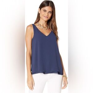 NWT Lilly Pulitzer
Reversible Florin Sleeveless V-Neck